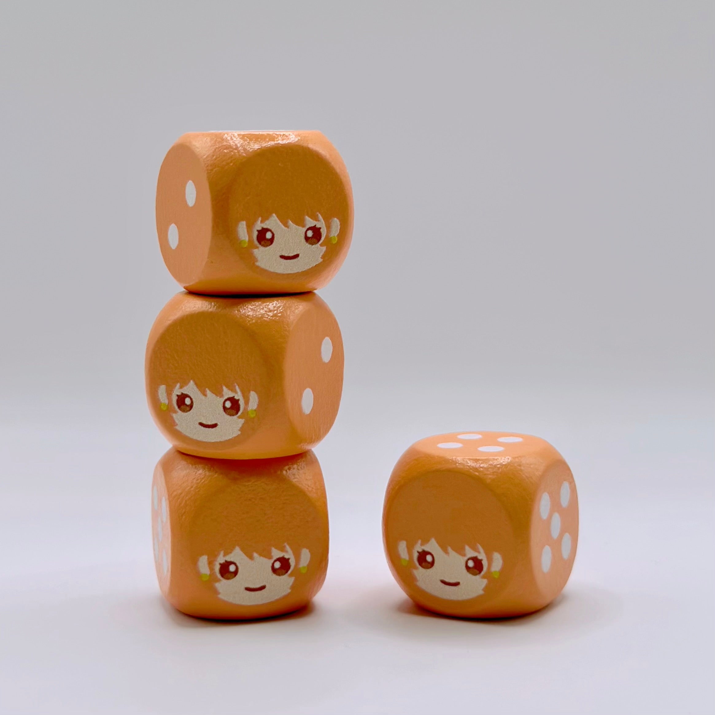 One Piece TCG OPTCG Nami Dice – Custom Wood Dice | wimmie – wimmie